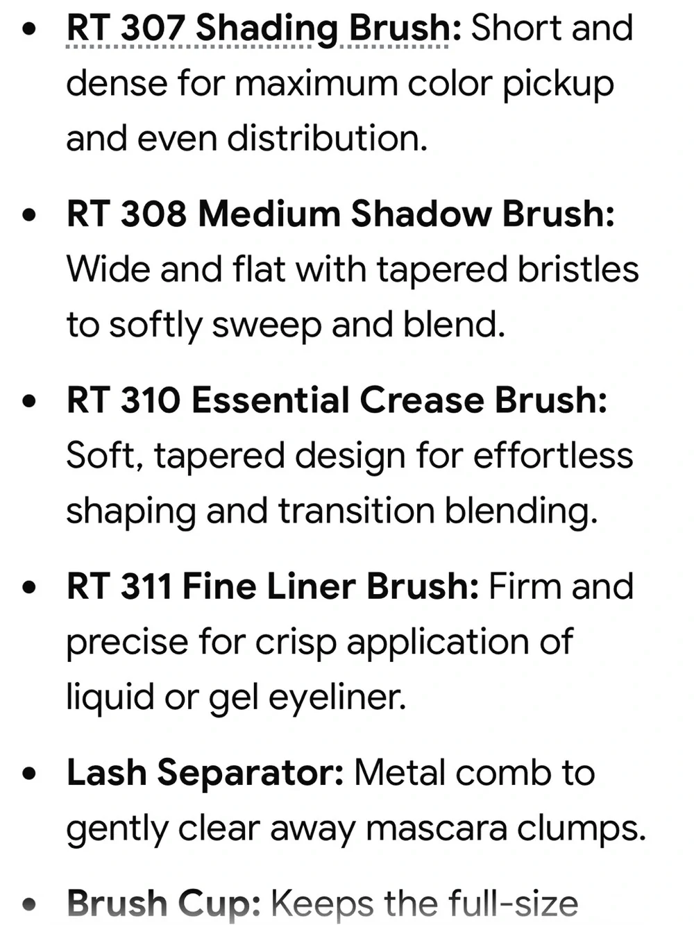 Real Techniques Enhanced Eye Brush Set New FullSz